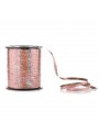 Fitilho de Plástico para Balões Rose Gold Holográfico Metalizado 5mmx200m