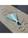 Lacre Fecho Metalizado Furtacor 4mm x 11cm 100 Unidades