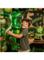 Balão Metalizado Dinossauro Rex 53x64 Cm Festa Dinossauro