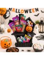 Bandeja Decorativa Casa Assombrada Preta Decoração Halloween 31cm