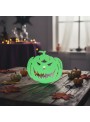 Enfeite Decorativo Festa Halloween Abóbora Neon 25,5cm