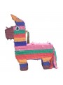 Pinhata Burrinho Colorido com Bastão e Máscara Bam Festas Boutique de Festas