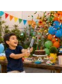 Lança Confetes Colorido Metalizado 20cm Silver Festas 1 Unidade
