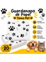 Guardanapo De Papel Patinhas Cachorro Pet 20 Unidades
