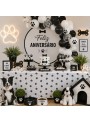Toalha De Mesa Patinhas 137x183cm Decoração De Festa