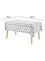 Toalha De Mesa Patinhas 137x183cm Decoração De Festa