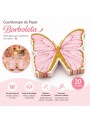 Guardanapo De Papel Borboleta Folha Dupla 20 Unidades