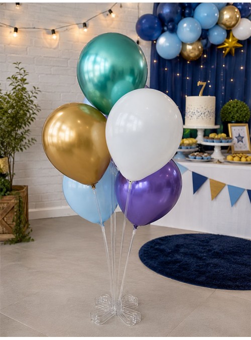 Suporte Para Balões 5 Hastes Transparente Decoração Festa