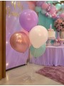Suporte Para Balões 5 Hastes Transparente Decoração Festa