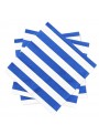 Guardanapo de Papel Listras Azul Folha Dupla 33x33 20 Unidades