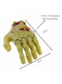 Enfeite Decorativo Mão de Corda Sangue Halloween 9cm Bazar