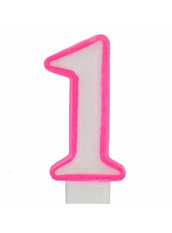 vela aniversário número 1