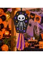 Pinhata Esqueleto Halloween Com Bastão E Máscara Bam Festas