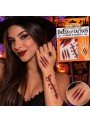 Tatuagem Temporária De Halloween Modelos Sortidos 1 Cartela
