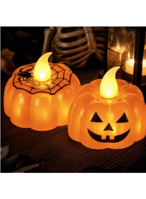 Vela Led Decorativa Festa Halloween - 2 Unidades
