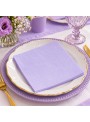 Guardanapos de Papel Folha Dupla Lilás Pastel 32x32 Silver Festas – 20 unidades
