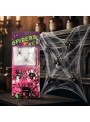 Teia de Aranha Branca com 6 Aranhas Decoração Halloween Silver Festas