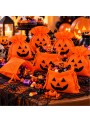 Saquinho Tecido Para Lembrancinha Doces e Travessuras Halloween 1 Und