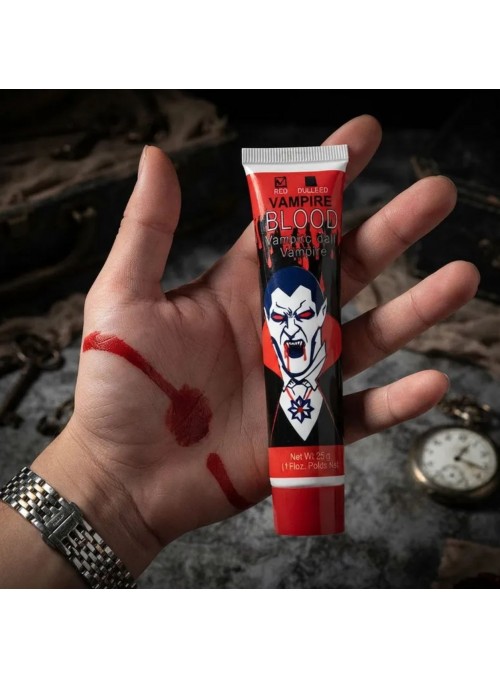 Sangue Artificial para Feridas Machucados Festa Halloween 28g