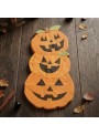 Guardanapo De Papel Trio De Abóboras Halloween Pct Com 20 Un