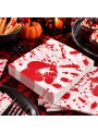Guardanapo de Papel Halloween Manchas de Sangue 33x33cm 20 Unidades