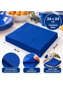 Guardanapos de Papel Luxo Azul Escuro – 20 unidades