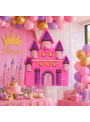 Pinhata Castelo Das Princesas Com Bastão Máscara E Confetes