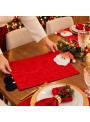 Jogo Americano Em Tecido Papai Noel Natal 1 Unidade