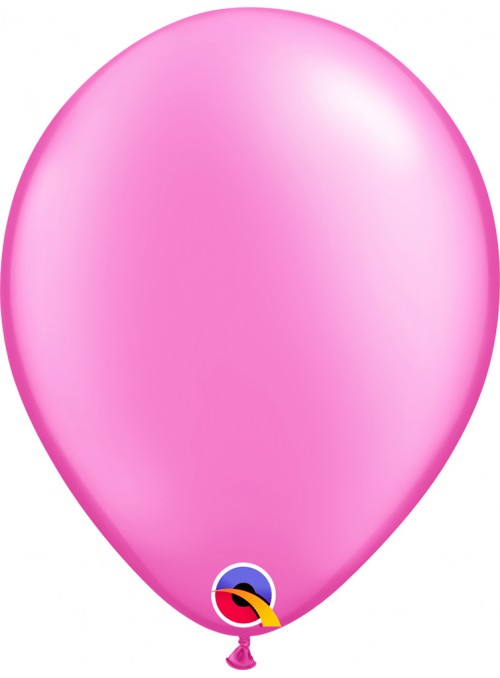 Balões de Látex Rosa Candy Colors – 5 unidades