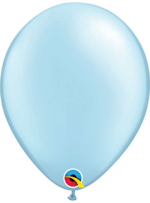 Balões de Látex Azul Claro Candy Colors – 5 unidades