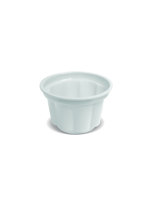 Potes Sobremesa Descartáveis 120ml Branco  – 10 unidades