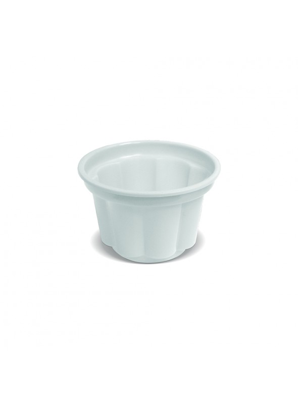 Potes Sobremesa Descartáveis 120ml Branco  – 10 unidades