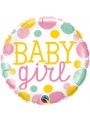 Balão Metalizado Qualatex Maternidade Baby Girl – 1 unidade