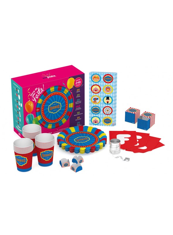 Kit Big Festa Circo – 248 itens