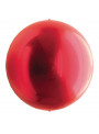 Balão Metalizado Esphera Globo Vermelho – 1 unidade