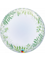 Balão Bubble Deco Transparente Borboletas – 1 unidade
