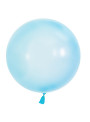 Balão Bubble Transparente Azul 24 polegadas