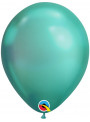 Bexiga Balão Chrome Verde 11 Polegadas 28cm Qualatex 25 unidades