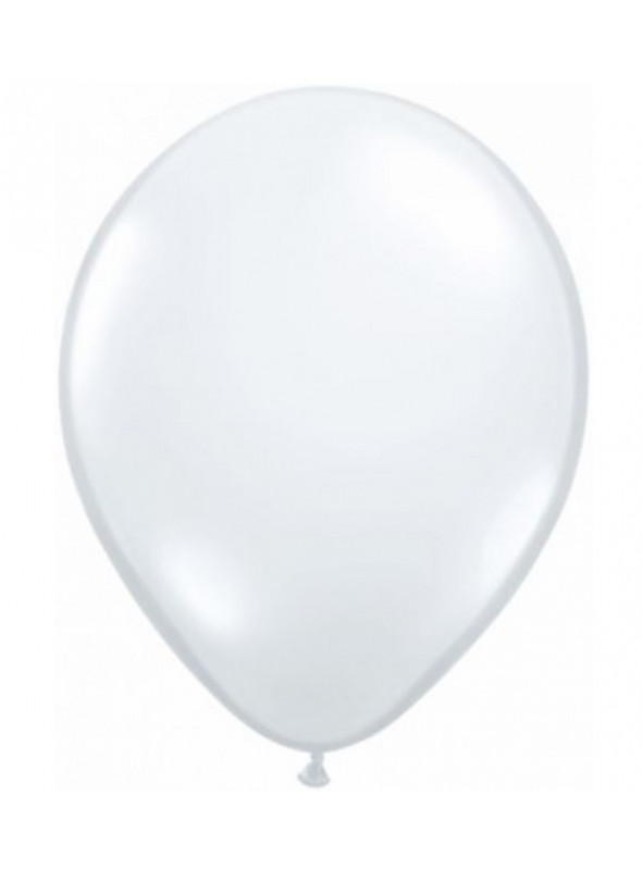 Balão de Látex Transparente 5 Polegadas Pic Pic 50 Unidades
