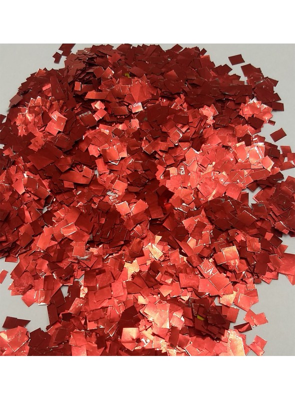 Confetes para Balão Mini Picadinho Vermelho 25g – 1 pacote