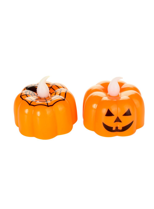 Vela Led Decorativa Festa Halloween Silver Festas - 2 unidades