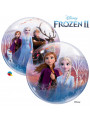 Balão Bubble Transparente Frozen