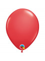 Balões de Látex Vermelho 5 Polegadas 13cm Qualatex 100 unidades
