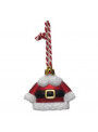 Decoração Árvore de Natal Roupa Papai Noel 5,5cm