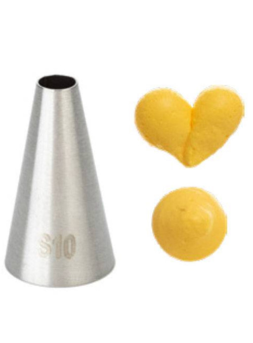 Bico Confeiteiro Confeitaria 10 Silver Chef