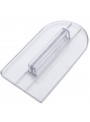 Alisador de Bolo Transparente Ponta Arredondada Confeitaria Silver Chef