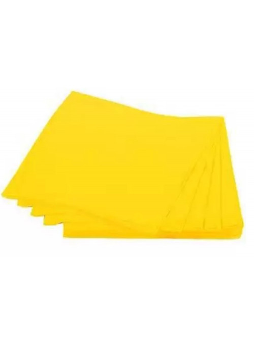 Guardanapos de Papel Folha Dupla Amarelo 32x32 Silver Festas – 20 unidades