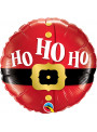 Balão Metalizado Natal Ho Ho Ho 46cm 18 Polegadas Qualatex