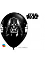 Balão de Látex Star Wars Preto 11 Polegadas 28cm Qualatex 5 Unidades