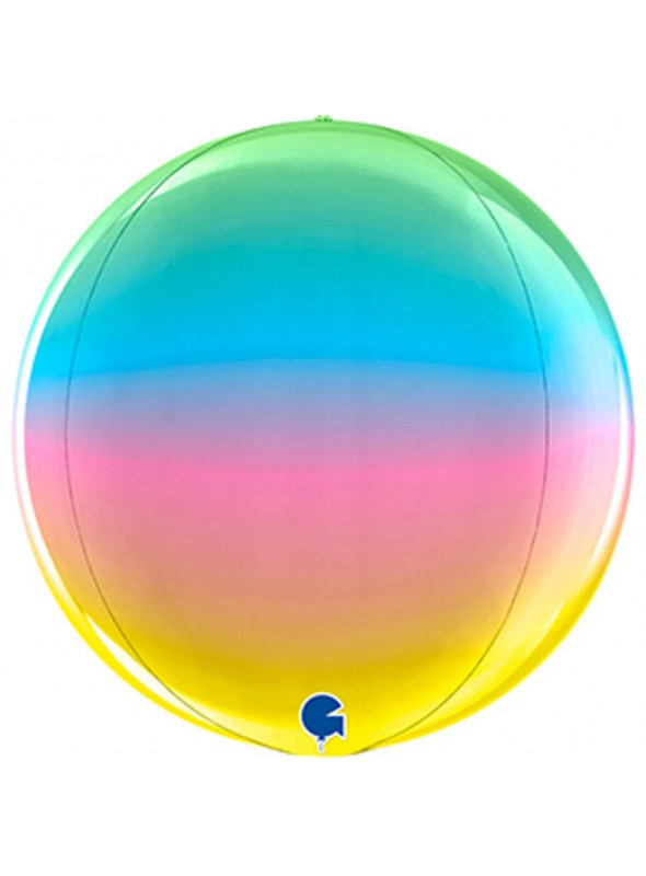 Balão de Número Pequeno Metalizado Degradê Arco Íris 40cm - Apollo Festas -  Balão Metalizado - Magazine Luiza